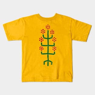 Plant Illustration - Medieval Style Kids T-Shirt